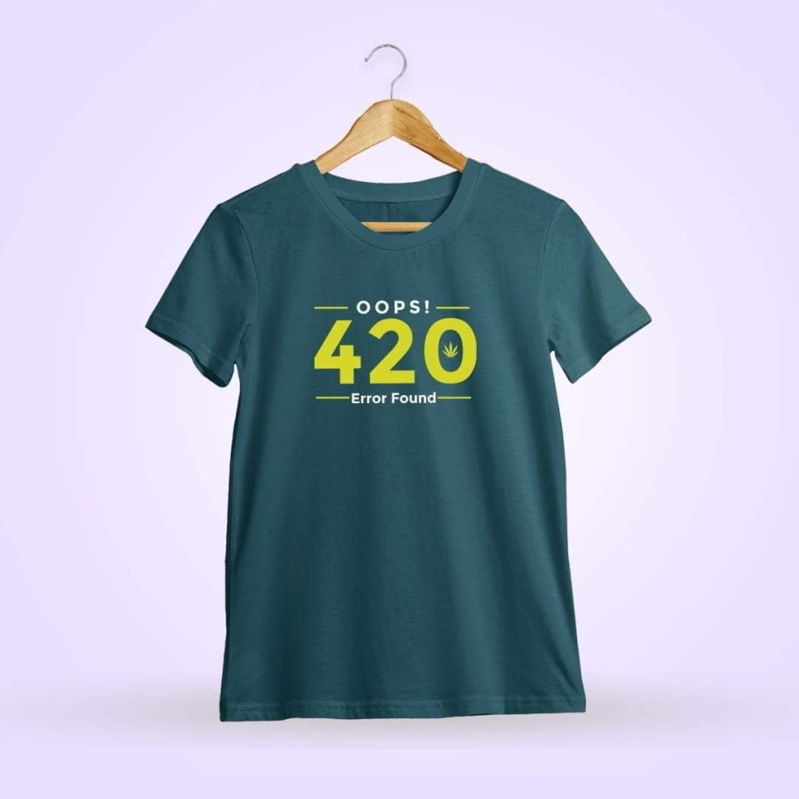 420 Error Found Petrol T-Shirt