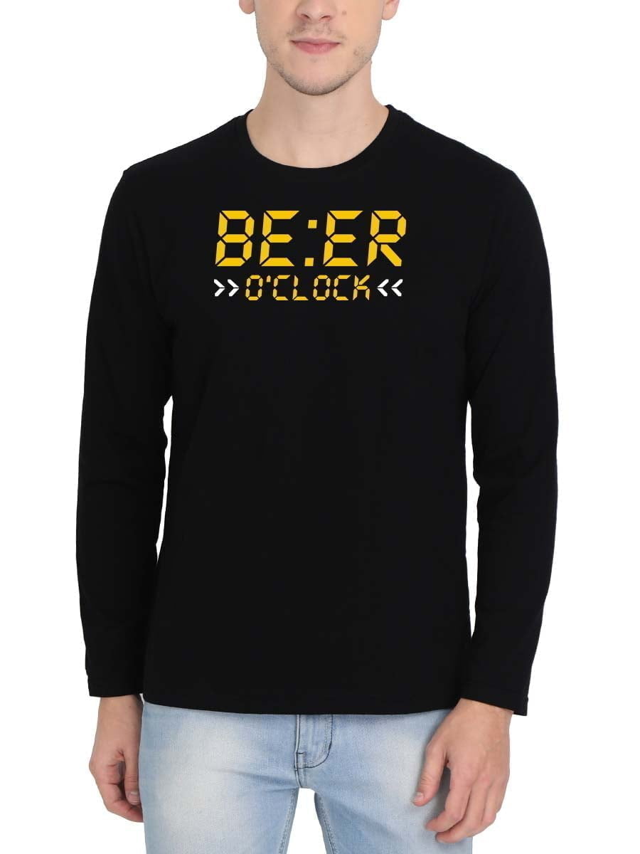 Beer O'Clock Black T-Shirt