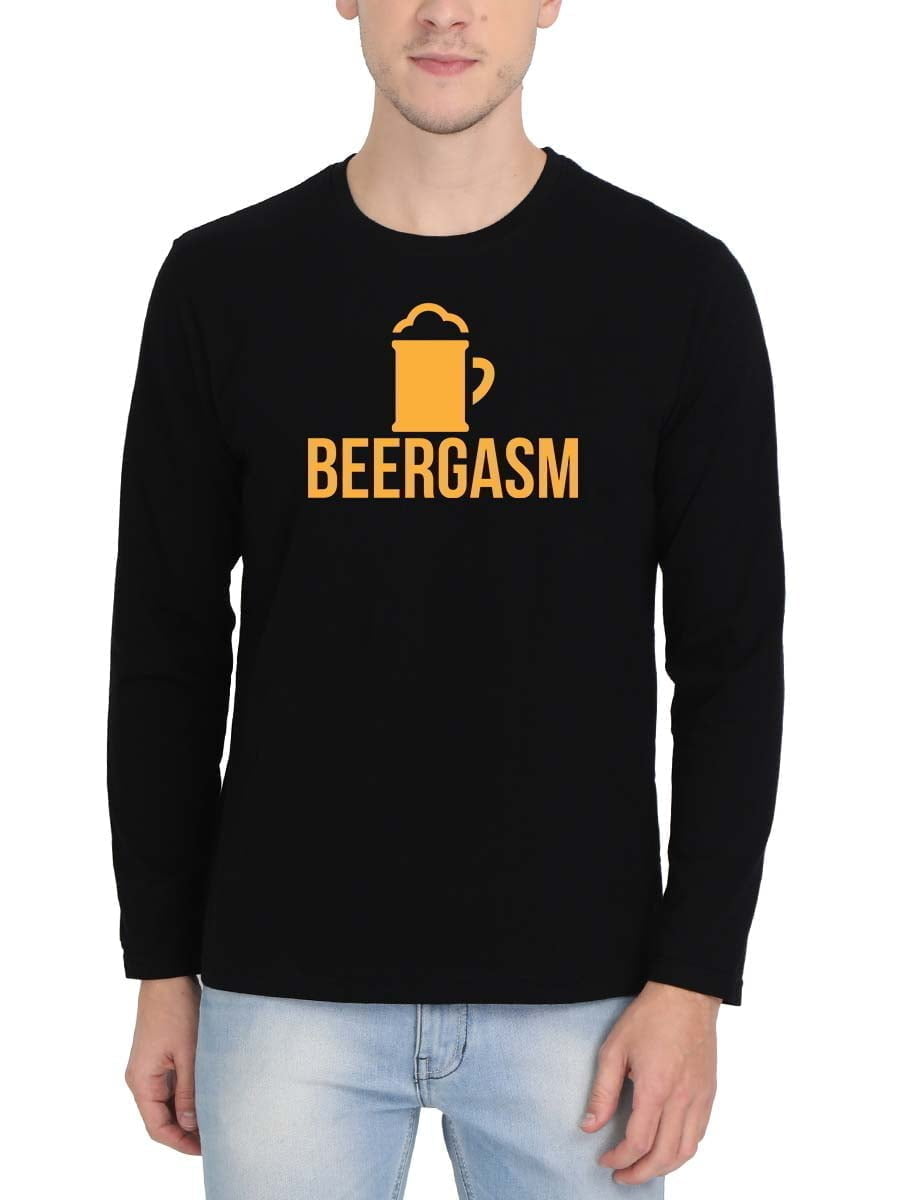 Beergasm Black T-Shirt