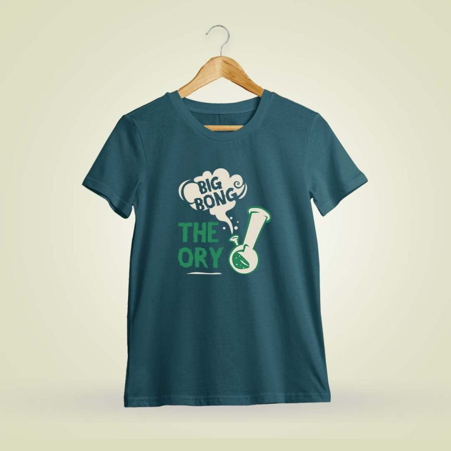 Big Bong Theory Bongs Petrol T-Shirt