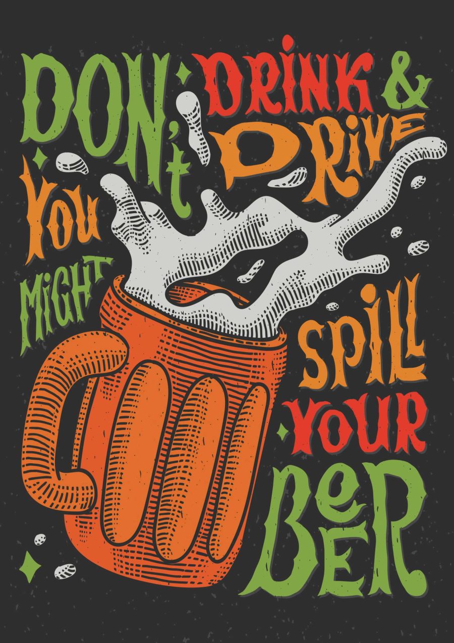 Spill Your Beer A4 Beer Poster
