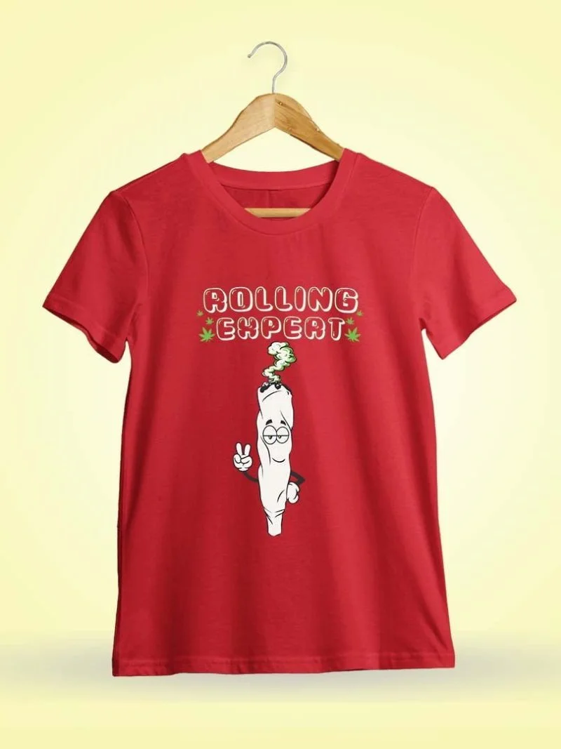 Rolling Expert Peace Red T-Shirt