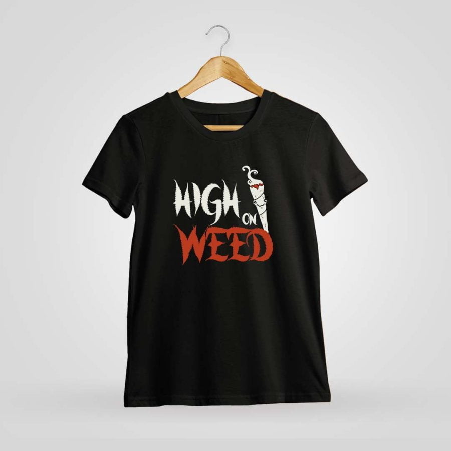 High On Black Stoner T-Shirt