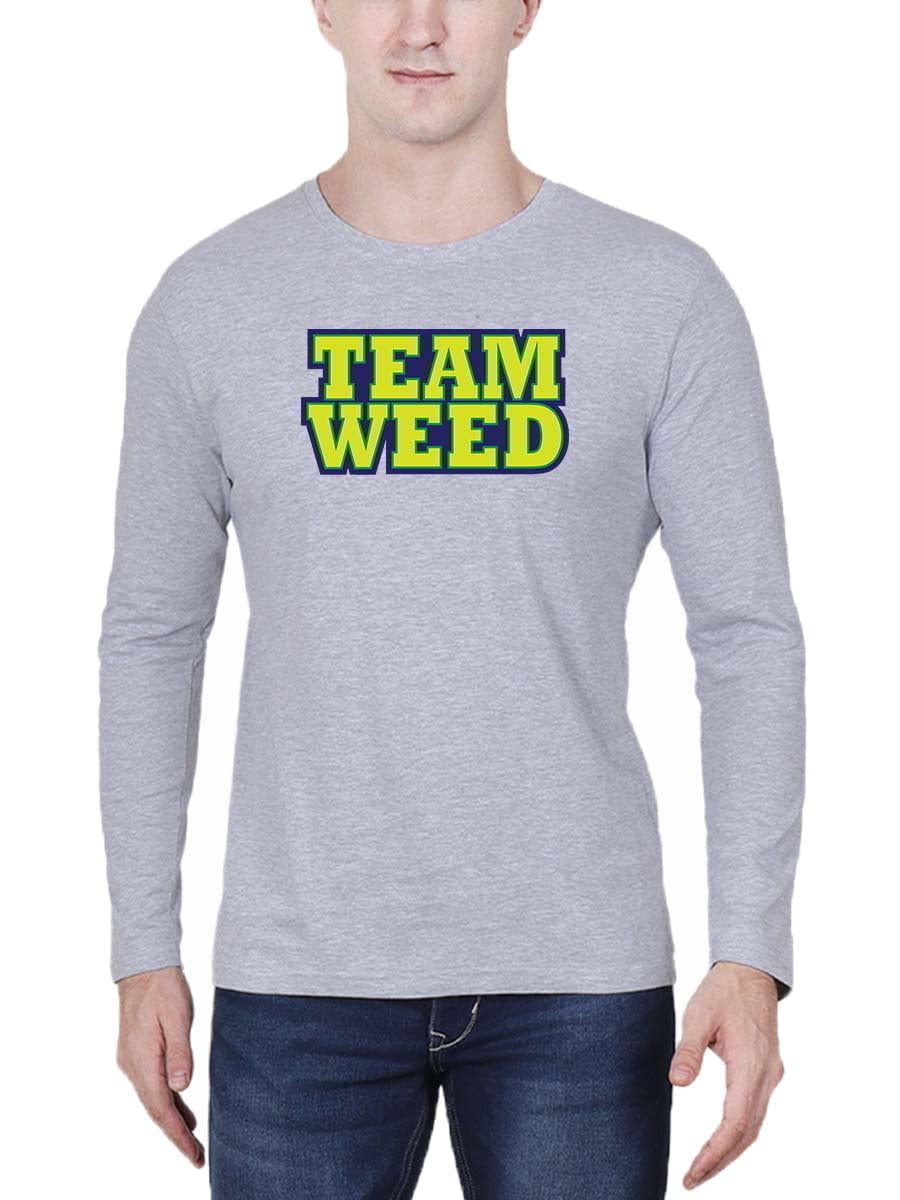 Team 420 Grey Melange Stoner T-Shirt