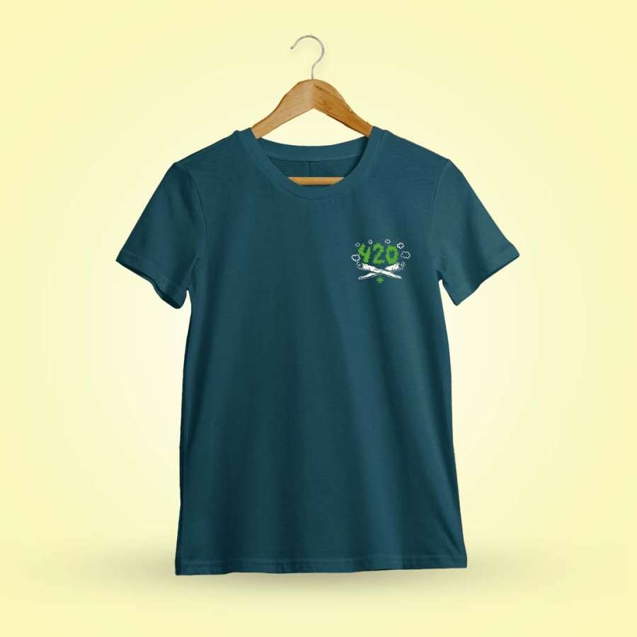 420 Petrol Stoner T-Shirt