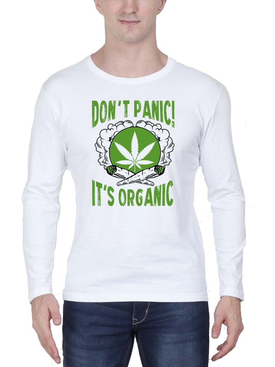 Don't Panic It's Organic Smoke White T-Shirt
