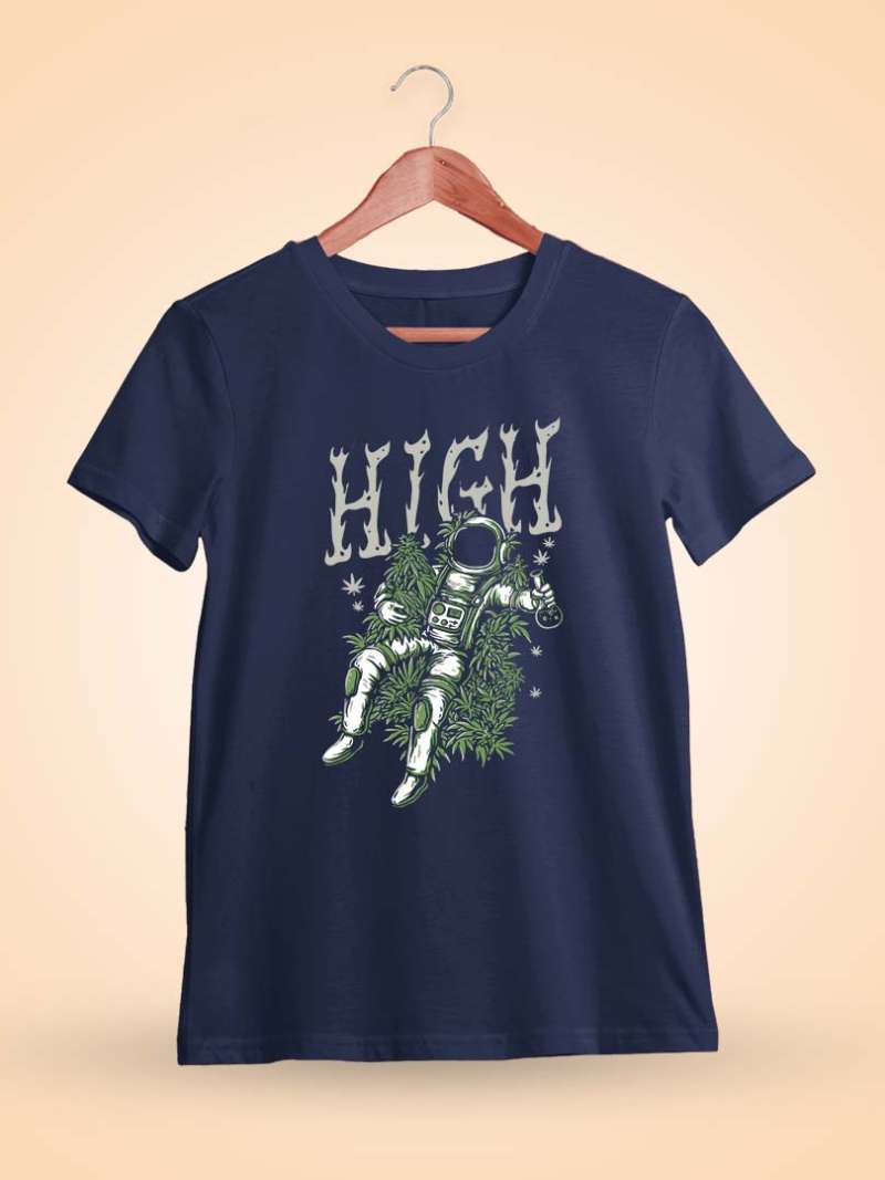 High Navy blue T-Shirt