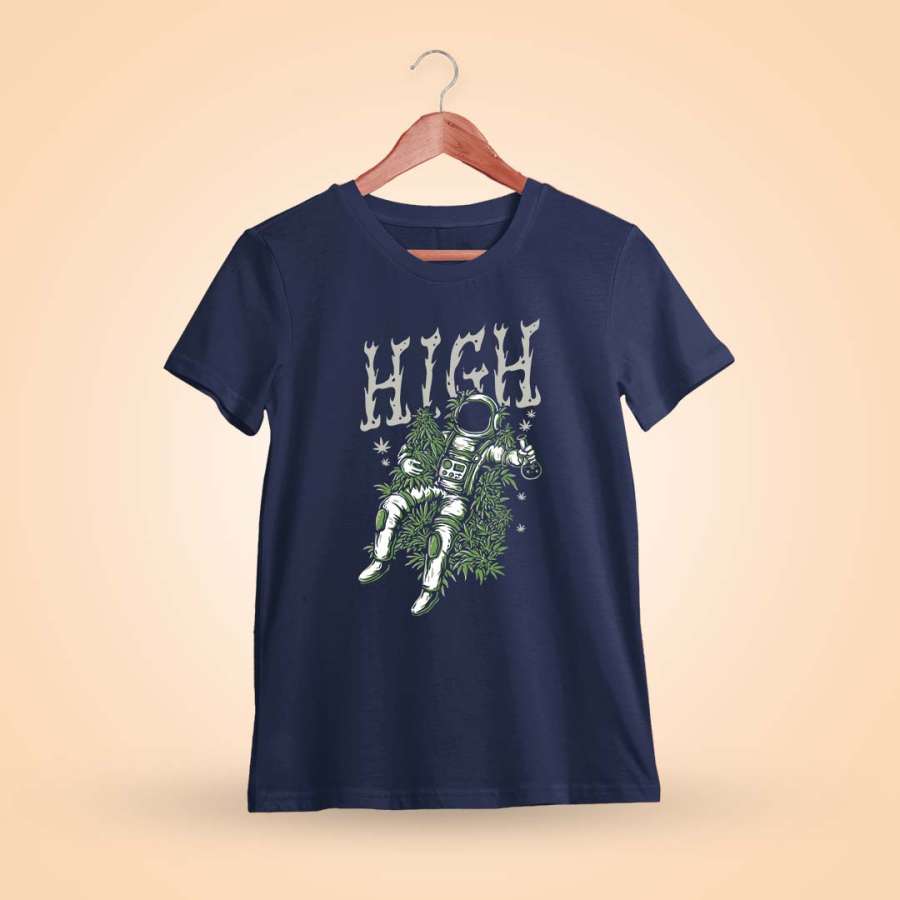 High Navy blue T-Shirt