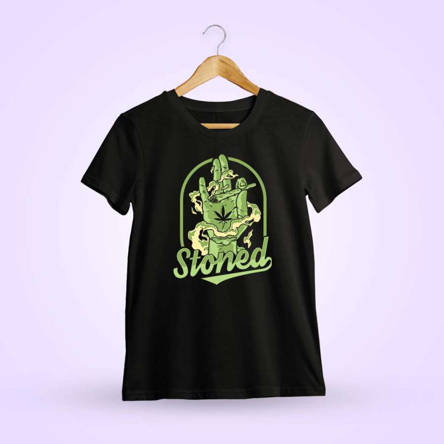Stoned Black Joint T-Shirt
