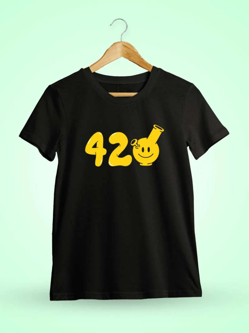 420 Bong Stoner T-Shirt