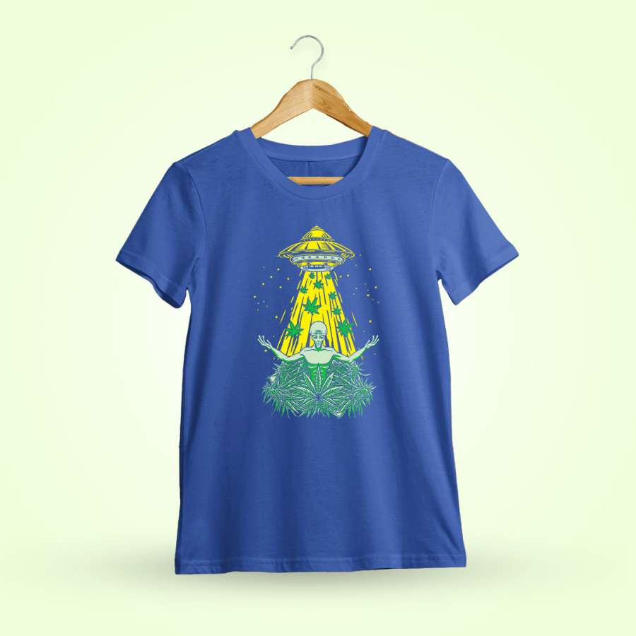 UFO Alien Stoner T-Shirt