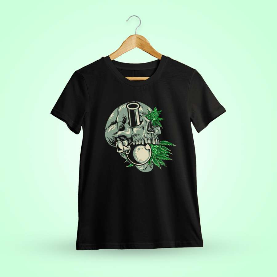 Skull Bong Trippy T-Shirt
